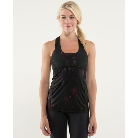 Lululemon Scoop Neck Tank Top In Midnight Iris SZ S/M - Picture 1 of 11
